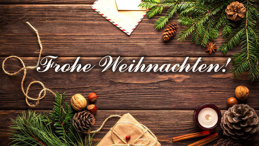 Frohe Weihnachten!